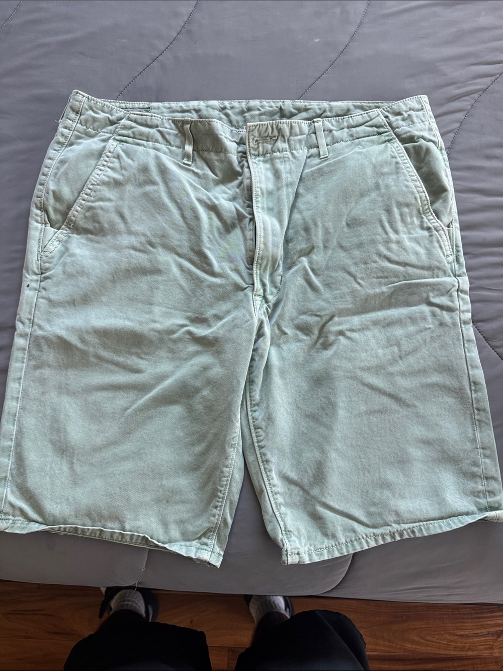Men's Levi’s Light Mint Green Shorts